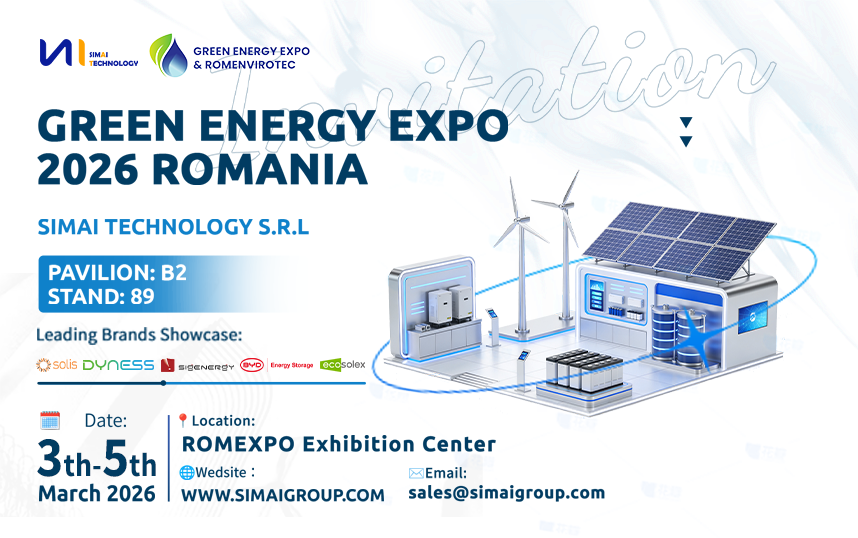 SIMAI Technology sar&agrave; presente al Green Energy Expo e al Romenvirotec 2026 di Bucarest. Esposizione alla Green Energy Expo & Romenvirotec 2026 a Bucarest