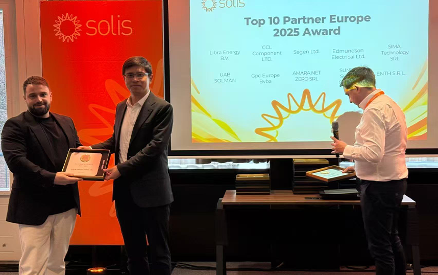 SIMAI Technology premiata con la doppia vittoria ai Solis Europe 2025 Awards