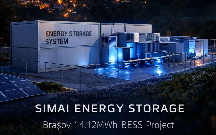 SIMAI lancia il progetto BESS da 14,12 MWh a Brașov, Romania