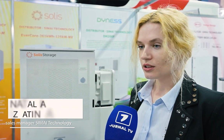 Simai Technology presenta alla fiera in Moldavia e presenta un'intervista in loco